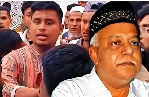 সাবেক মেয়র মনজুরের বাসায় গিয়ে প্রশ্নের মুখে হাসনাত আবদুল্লাহ