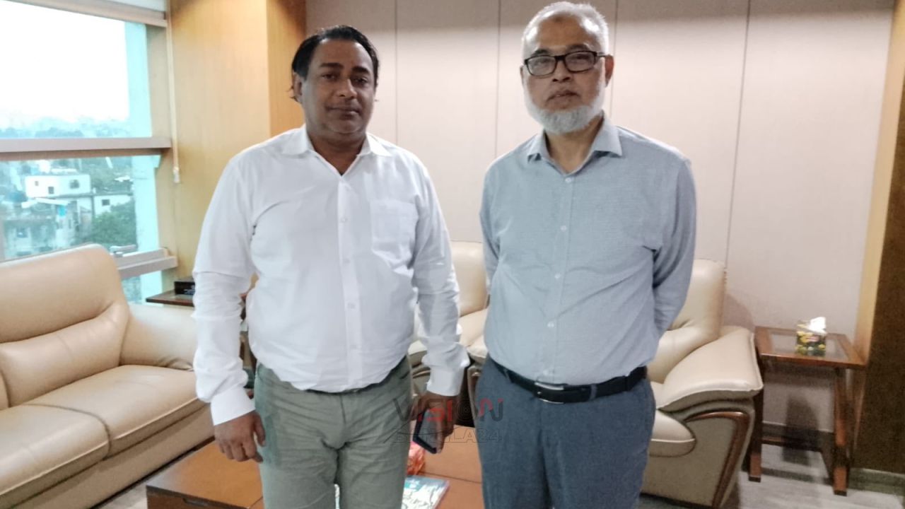 কুন্ডের বাজার ব্রিজসহ বিভিন্ন উন্নয়ন প্রকল্প নিয়ে প্রধান প্রকৌশলীর সঙ্গে তানভীর সিনহার সৌজন্য সাক্ষাৎ