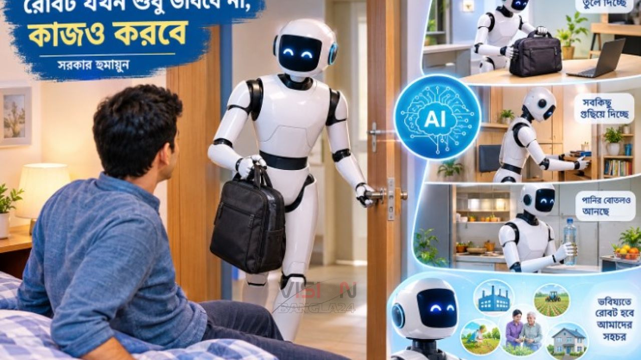রোবট যখন শুধু ভাববে না, কাজও করবে