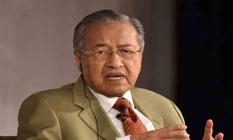 অসুস্থ হয়ে হাসপাতালে ভর্তি মাহাথির