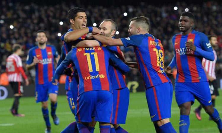 কোপা দেল রের ফাইনালে বার্সেলোনা