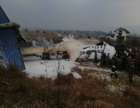 নেপালে ইউএস-বাংলার প্লেন বিধ্বস্ত