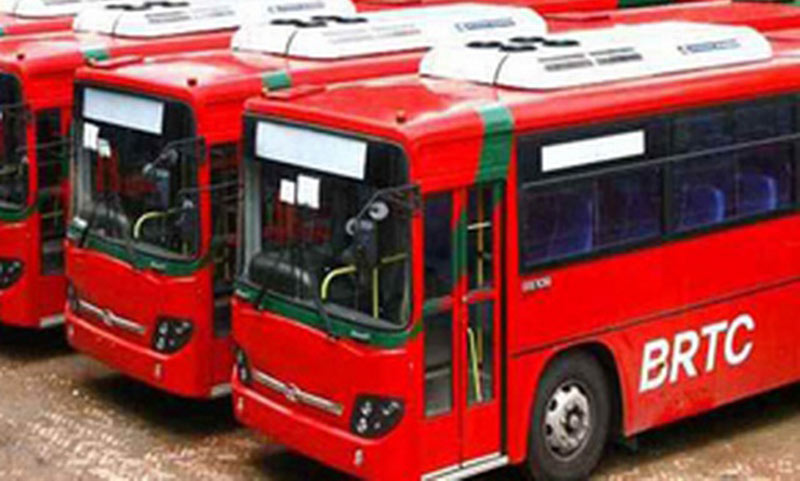 রাজধানীতে নতুন তিন রুটে বিআরটিসি বাস আসছে