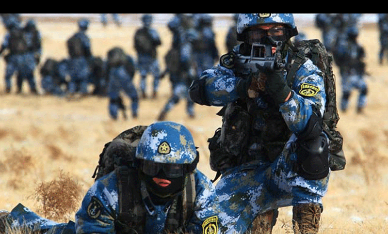 ১০ হাজার সেনা নিয়ে বৃহত্তম মহড়া শুরু করছে চীন!