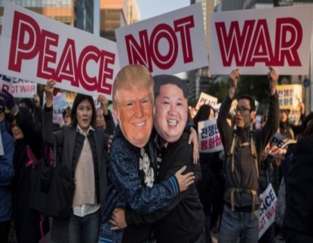 কিম-ট্রাম্প বৈঠকের উদ্যোগ, সারা দুনিয়ায় হৈচৈ