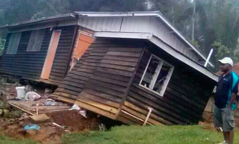 পাপুয়া নিউগিনিতে ভূমিকম্প: ৬৭ জনের প্রাণহানি