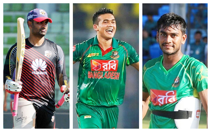 ইনজুরির সঙ্গে লড়ছেন তামিম-তাসকিন-মিরাজ