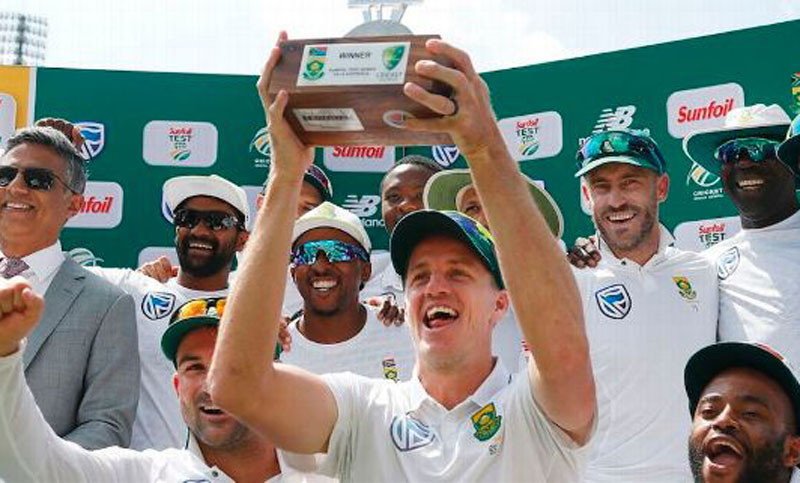 অনেক ঘটনাবহুল এক সিরিজ জিতল দক্ষিণ আফ্রিকা