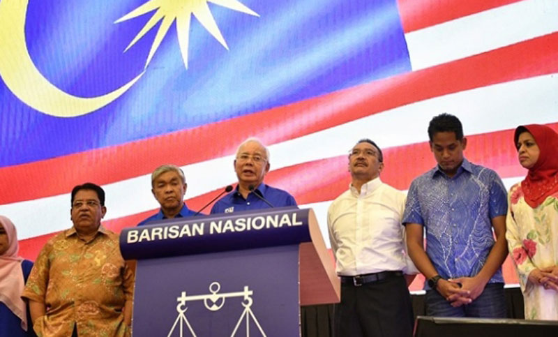 আমি জনগণের রায় মেনে নিয়েছি: নাজিব রাজাক