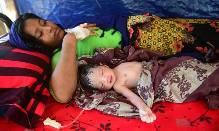 রোহিঙ্গা ক্যাম্পে নয় মাসে জন্মেছে ১৬ হাজার শিশু