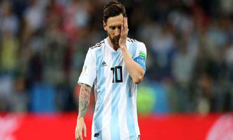 ৬০ বছর পর গ্রুপ পর্বে বড় ব্যবধানে হারল আর্জেন্টিনা