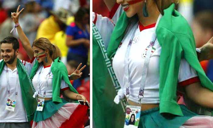 ইরানি তরুণীর আইডিকার্ড ভাইরাল