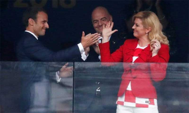 দুই প্রেসিডেন্টকে দেখে মনে হয়েছে বিশ্বকাপটা যেন উভয় দলই জিতেছে!