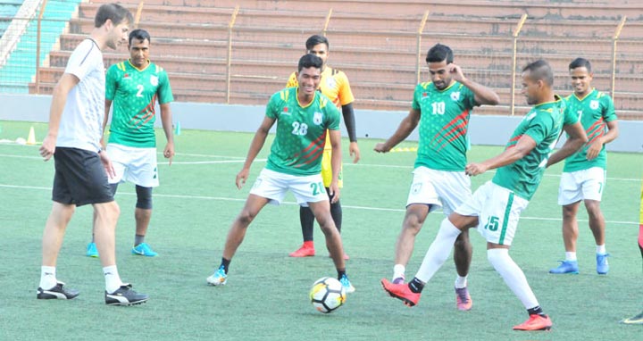 আজ গ্রুপের শেষ ম্যাচে বাংলাদেশের প্রতিপক্ষ নেপাল