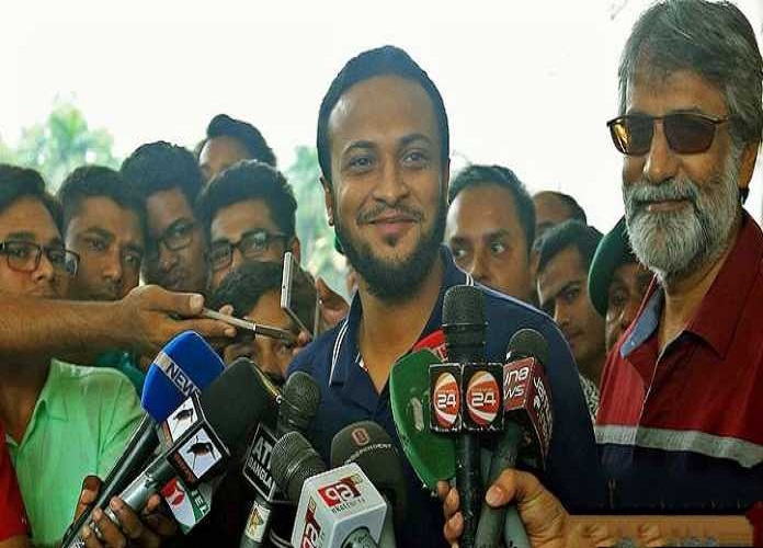 দেশে ফিরেই সুখবর দিলেন সাকিব