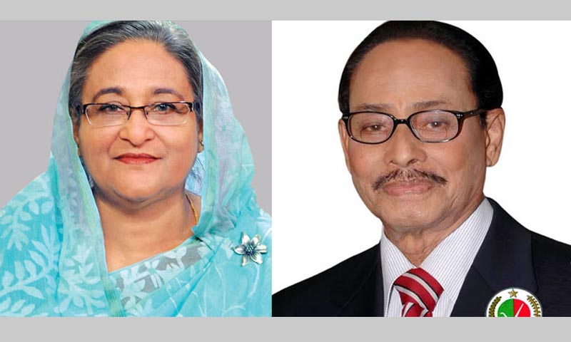 প্রধানমন্ত্রীর সঙ্গে এরশাদের সংলাপ আজ সন্ধ্যায়