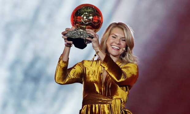 এবারই প্রথম নারী ব্যালন ডি’অর পুরস্কার, জয়ী হেগেরবার্গ