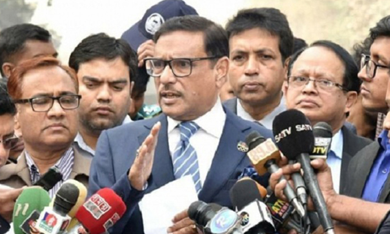 বিএনপি দুর্নীতিতে পাঁচবারের বিশ্ব চ্যাম্পিয়ন: কাদের