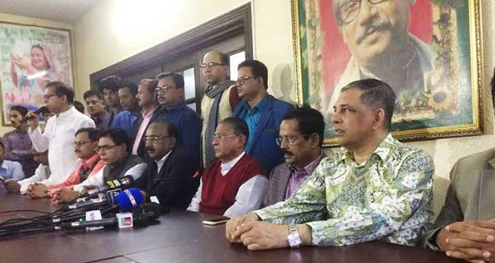 ঐক্যফ্রন্টের ইশতেহার জাতির সঙ্গে তামাশা : আওয়ামী লীগ