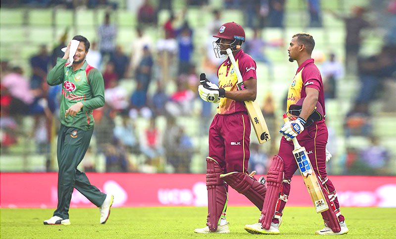 বাংলাদেশকে হারিয়ে উইন্ডিজের দ্রুত জয়ের রেকর্ড!