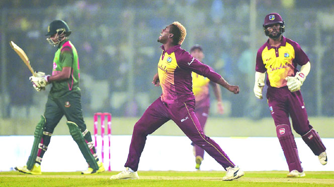 টি-টোয়েন্টি সিরিজ : শেষ হাসি উইন্ডিজের