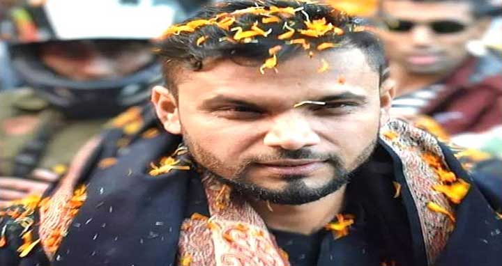 ৯৬ শতাংশ ভোট পেয়ে বেসরকারিভাবে নির্বাচিত মাশরাফী