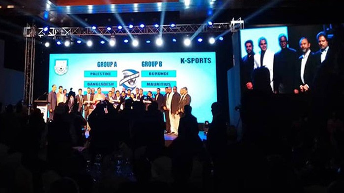 বঙ্গবন্ধু গোল্ডকা‌প: বাংলাদেশের প্রতিপক্ষ ফি‌লি‌স্তিন ও শ্রীলঙ্কা