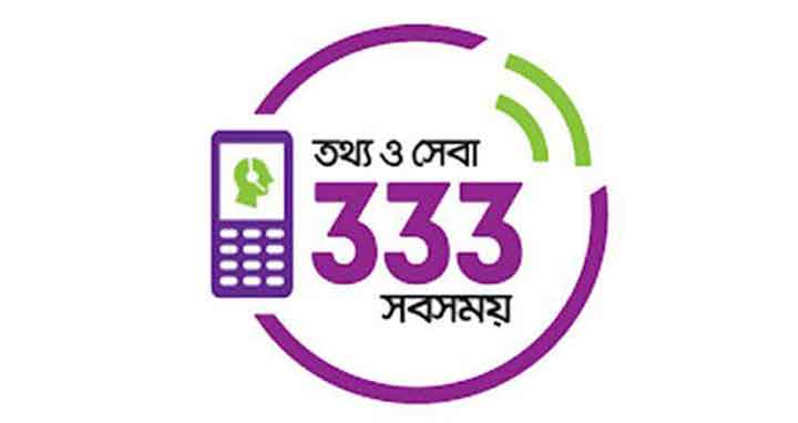 করোনা: ৩৩৩-তেই মিলবে তথ্য-সেবা