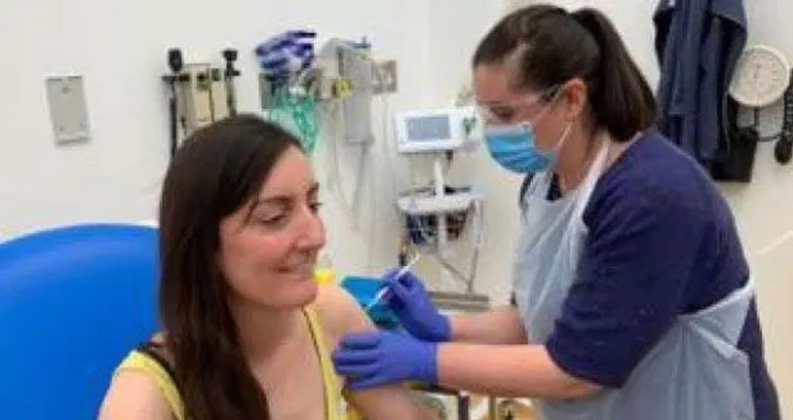 মানবদেহে করোনার ভ্যাকসিন প্রয়োগ শুরু