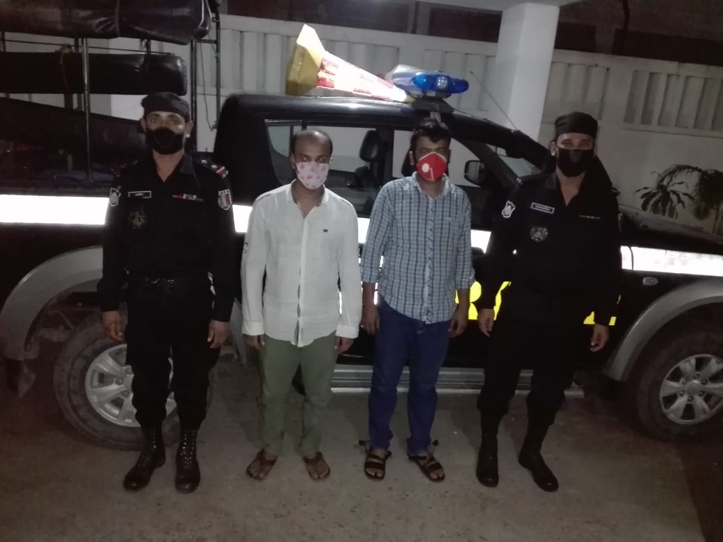 মোহাম্মদপুরে ১০ হাজার পিস ইয়াবাসহ দুই মাদক ব্যবসায়ী গ্রেফতার