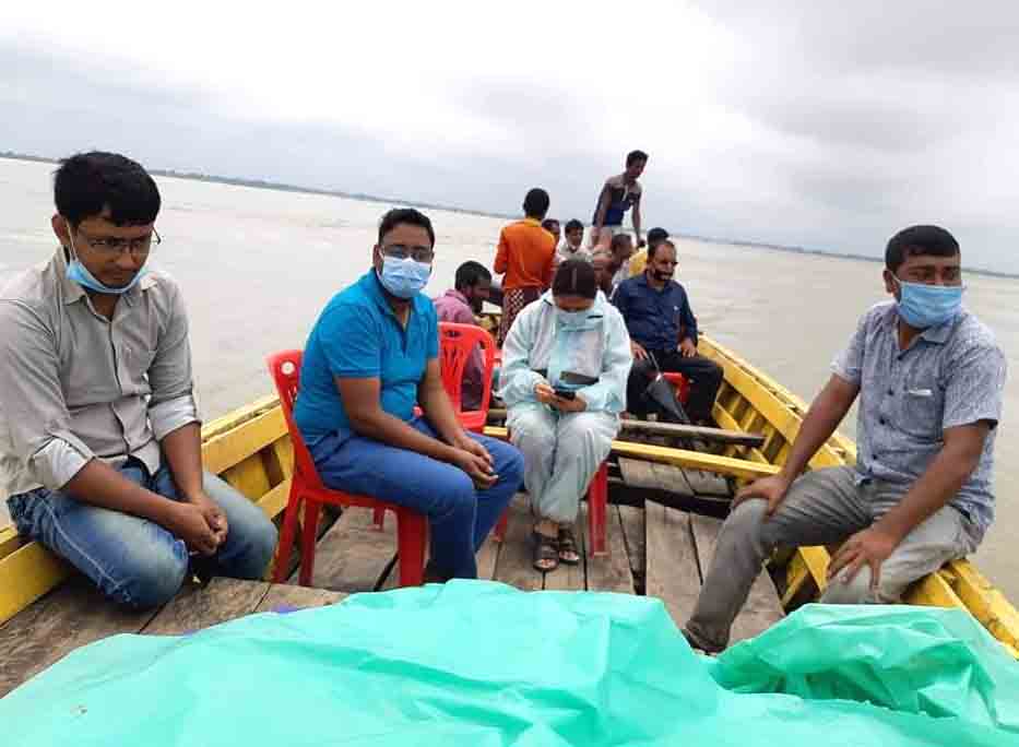 ডিমলায় বন্যা কবলিত এলাকা পরিদর্শন করলেন উপজেলা প্রশাসন