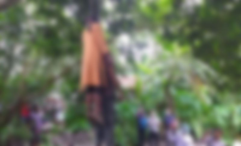 মোবাইলে ‘সুইসাইড নোট’ গাছে প্রেমিক যুগলের ঝুলন্ত লাশ