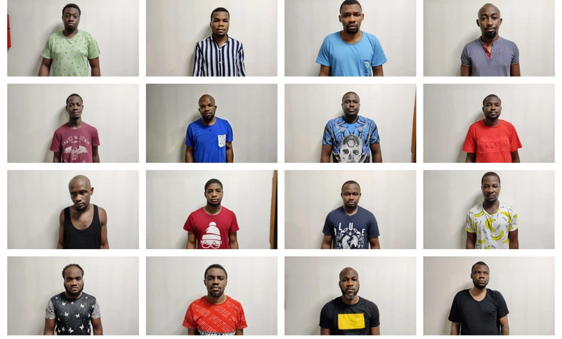 ফেসবুকে প্রতারণা, মিরপুর থেকে ১৫ নাইজেরিয়ান গ্রেপ্তার