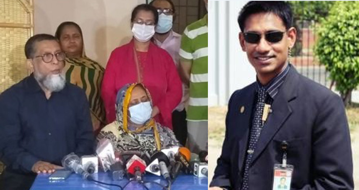 সিনহা হত্যার বিচার প্রক্রিয়া নিয়ে মায়ের সন্তোষ প্রকাশ