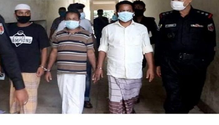 সিনহা হত্যায় চার পুলিশ ও তিন সাক্ষী ৭ দিনের রিমান্ডে