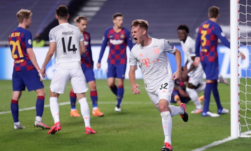 বায়ার্নের গোলবন্যায় ভেসে গেল বার্সা!