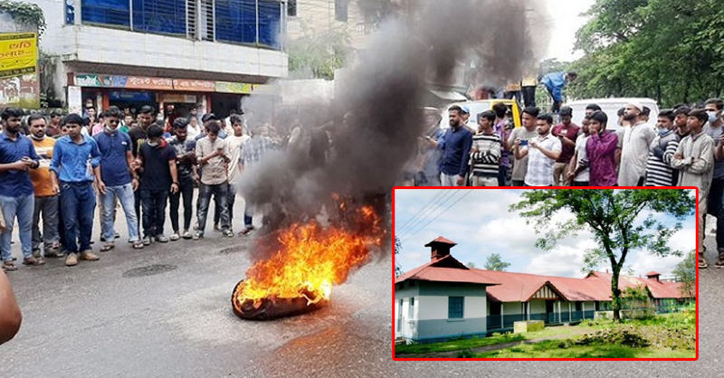 ছাত্রাবাসে তরুণীকে গণধর্ষণ, বিক্ষোভে উত্তাল এমসি কলেজ