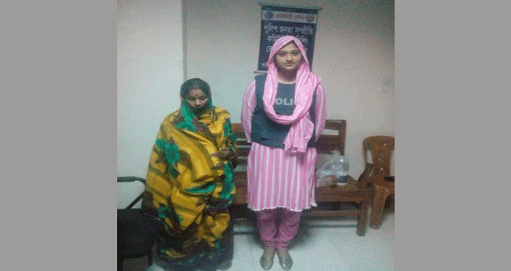 বাউফলে গাঁজাসহ এক নারী গ্রেফতার