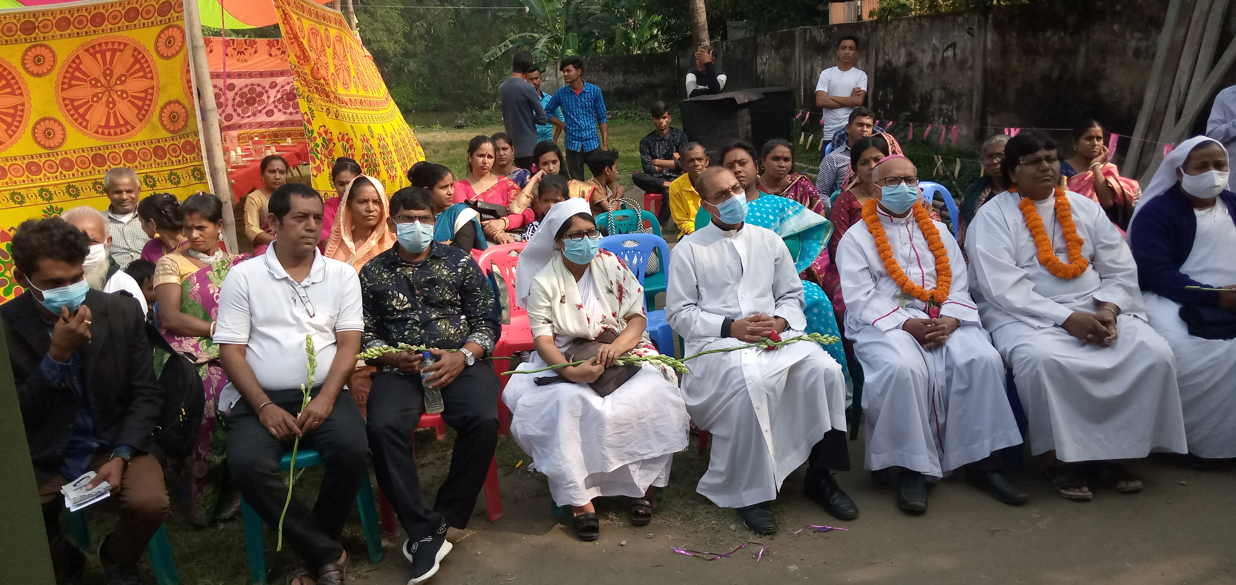 আগৈলঝাড়ায় মারীয়া গির্জা উদ্বোধন