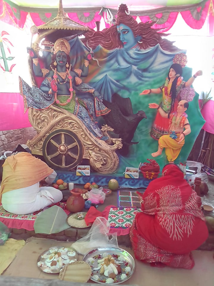 আগৈলঝাড়ায় গ্রহরাজ শনি ঠাকুরের পূঁজা অনুষ্ঠিত