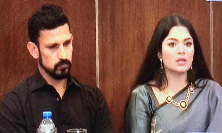 বিয়ে ও বাচ্চা ছাড়া রাকিবের সব অভিযোগ মিথ্যা: নাসিরের স্ত্রী তামিমা