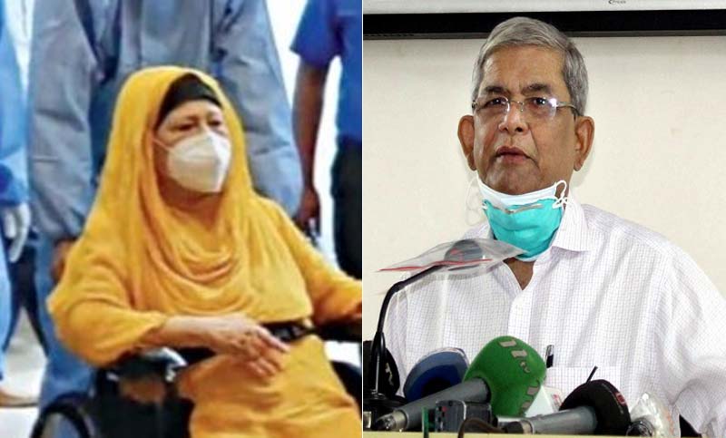 খালেদা জিয়া অত্যন্ত অসুস্থ, তার উন্নত চিকিৎসার দাবি জানিয়েছেন ফখরুল