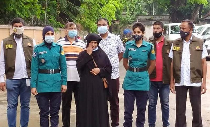 স্বামীকে ছয় টুকরো করা প্রথম স্ত্রী ফাতেমা ৫ দিনের রিমান্ডে