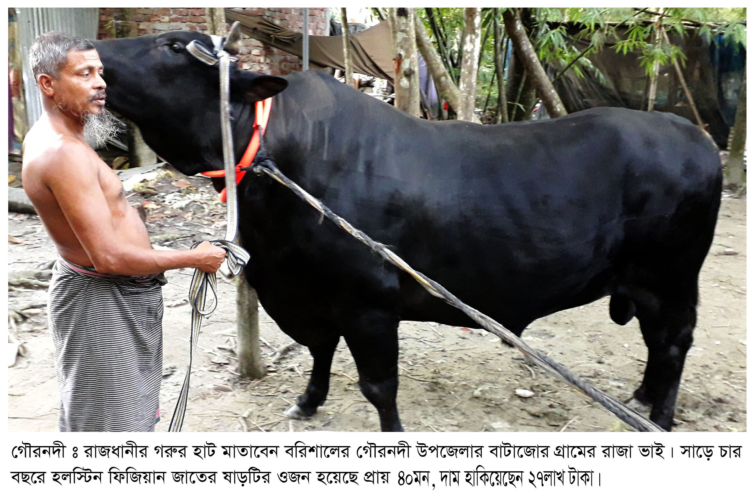 গ্রাম ছেড়ে ঢাকায় যাচ্ছে “রাজা ভাই”