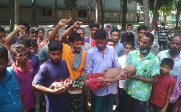 ময়মনসিংহে পিডিবি’র গাফিলতিতে বিদ্যুৎপৃষ্ট হয়ে শিশুর মৃত্যু
