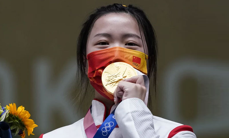 টোকিও অলিম্পিকে প্রথম সোনা চীনের শুটার ইয়াং কিয়ান