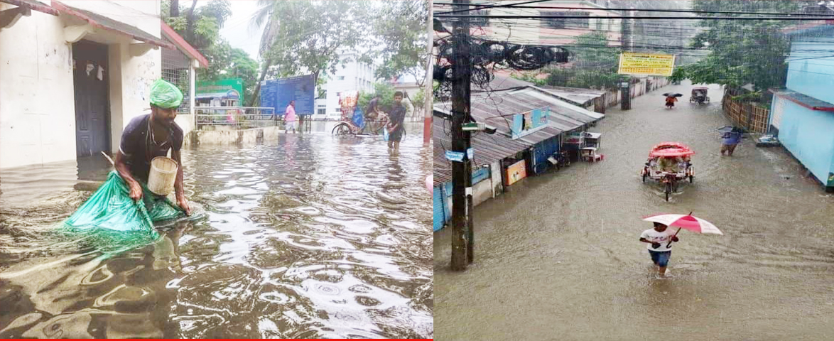 কুমিল্লা নগরীতে কোটি কোটি টাকা ব্যয়ে নির্মিত ড্রেনেজ ব্যবস্থা কাজে আসছে না: জলাবদ্ধতায় চরম দুর্ভোগ