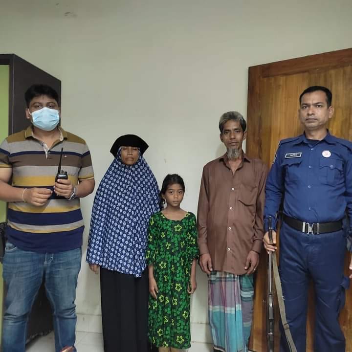 ৪৮ ঘণ্টার মধ্যে গজারিয়া হারানো শিশুকে উদ্ধার