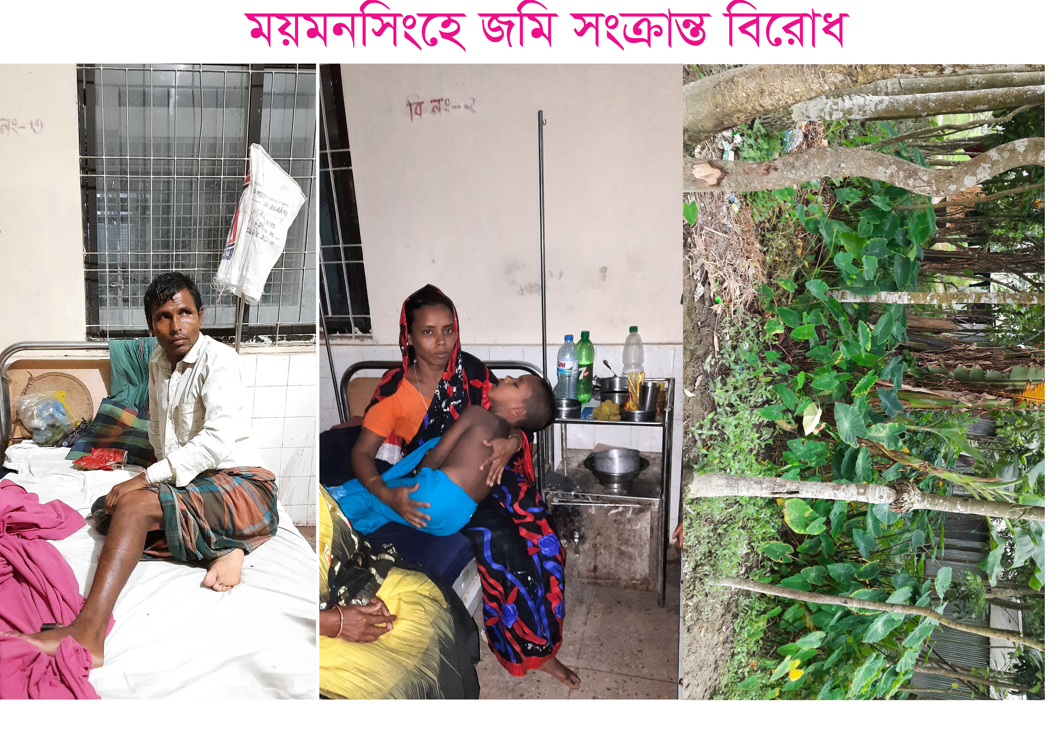 ময়মনসিংহের গৌরীপুরে জমি ক্রয়-বিক্রয় নিয়ে বিরোধ: প্রাণ নাশের হুমকি