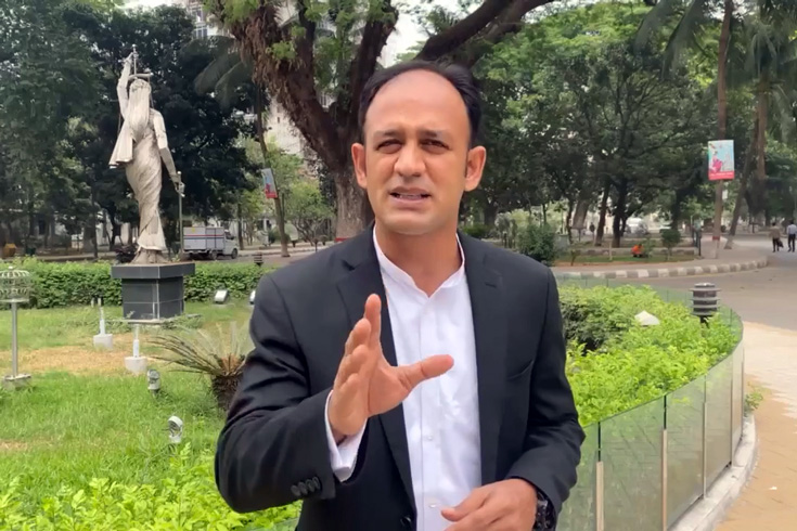 বহিস্কৃত হয়ে যুবলীগ নেতাদের প্রশংসা করলেন সুমন